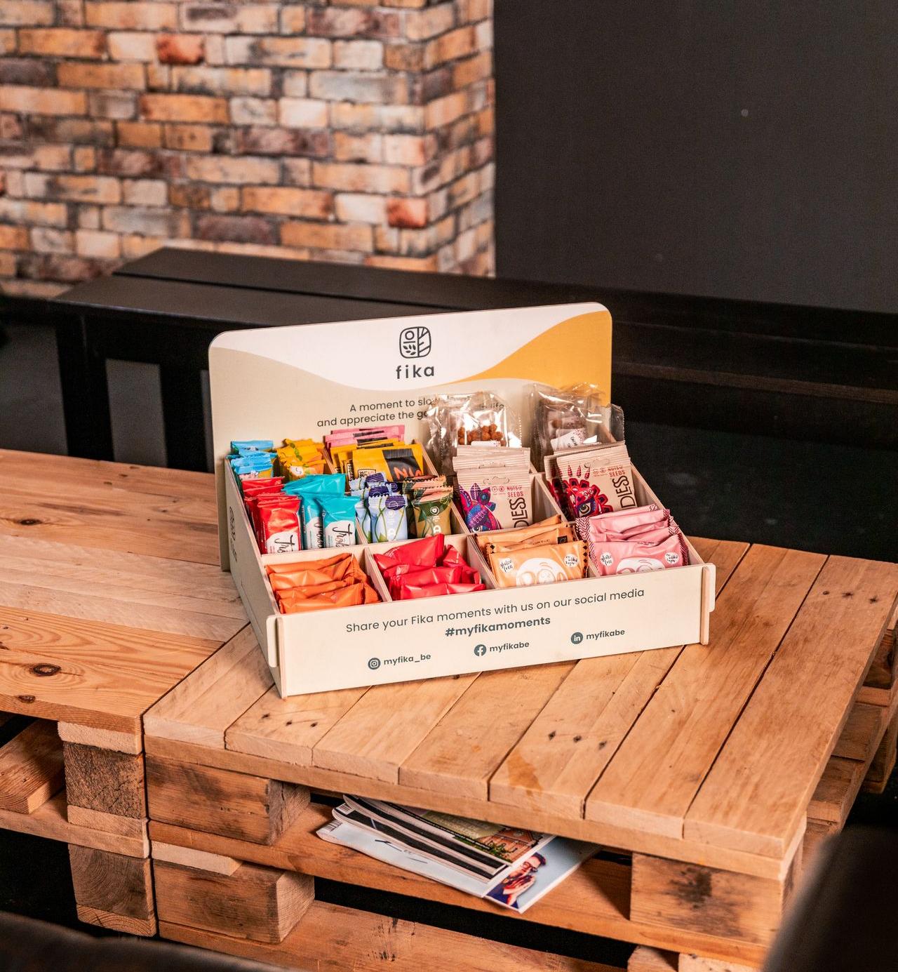 Des collations individuelles et saines au bureau