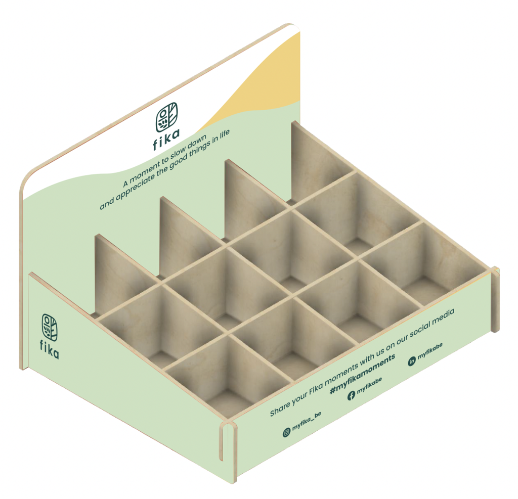 Empty Snack Display