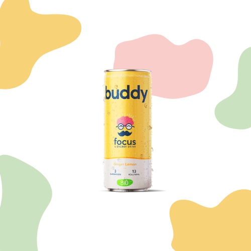 [FIKABUD-002] Buddy "Focus" | Lemon & Ginger | 12x 25cl