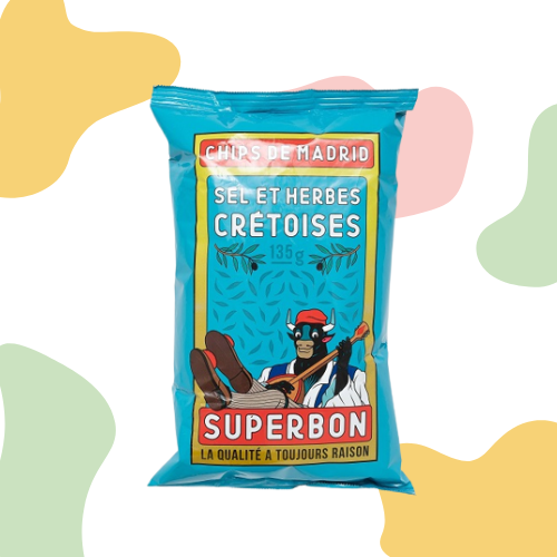 14x Superbon - Salt and Cretan herbs 135g (On-demand)
