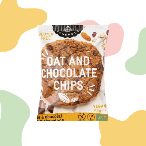 [FIKAGEN-002] 20x Generous - Cookies  - Oat and chocolate chips  (Gluten free)