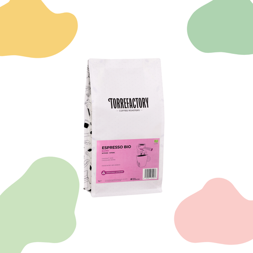 TorreFactory | L'espresso 1kg | Intense Organic 80% Arabica [GRAIN]