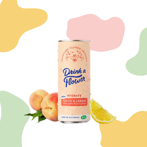 [FIKADAF-002] Drink a flower "Peach & Honeybush" | 12x 25cl